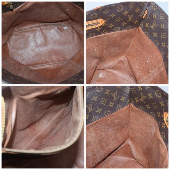 LOUIS VUITTON Monogram Sac Shopping Tote Bag - Picture 15 of 16